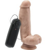 Get Real - Gode 12 Cm Avec Billes Vibrateur Skin